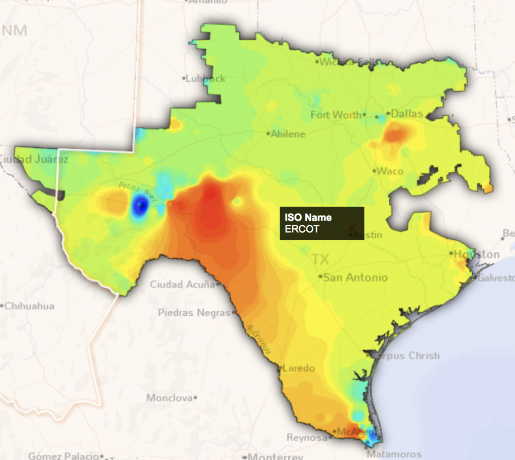Energy Acuity ERCOT LMP Map