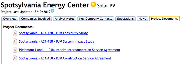 Energy Acuity Solar Project Profile - Project Documents - Spotsylvania